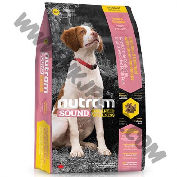 Nutram Sound 幼犬配方 (S2, 2公斤)