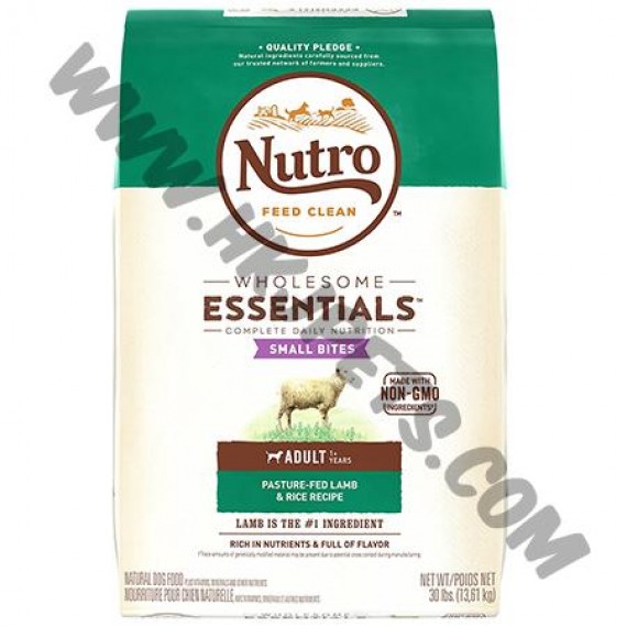 Nutro 成犬 羊肉及全糙米配方 (幼粒，5磅)