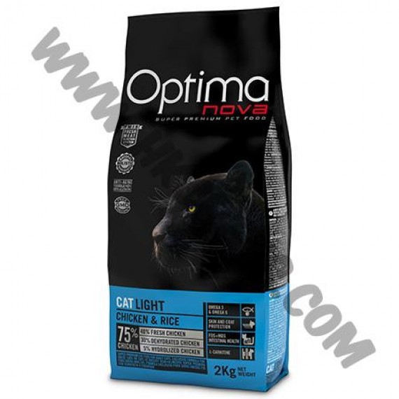 Optima 貓糧 黑豹修身低脂配方 (8公斤)