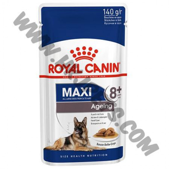 Royal Canin 肉汁濕糧 大型 老年犬8+ (140克)