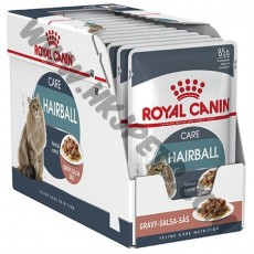 Royal Canin 貓袋裝濕糧 精煮肉汁系列 去毛球配方 (85克)
