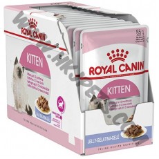 Royal Canin 貓袋裝濕糧 秘製啫喱系列 幼貓配方 (85克)