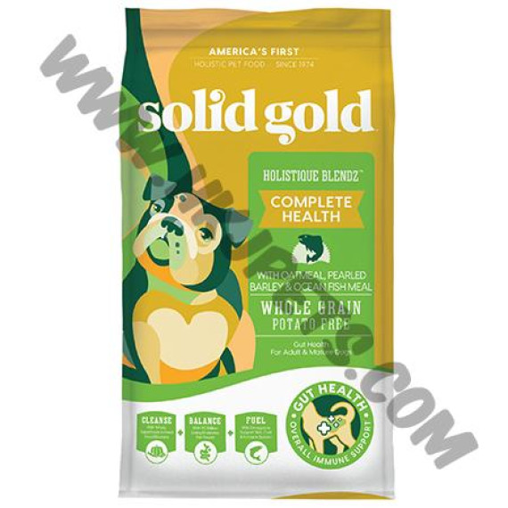 Solid Gold 成犬乾狗糧 抗敏減肥配方 (007，4磅)