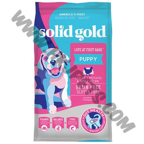 Solid Gold 無穀物 幼犬配方 (222，4磅)