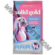 Solid Gold 無穀物 乾狗糧 羊肉配方 (201，4磅)
