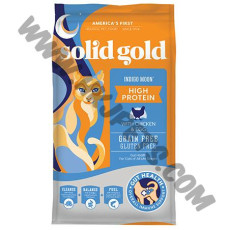Solid Gold 無穀物 乾貓糧 抗敏雞肉配方 (027，12磅)  <EXP: 2024.10.18>