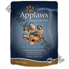 Applaws 貓餐包 吞拿魚加鯛魚 (70克)