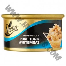 Sheba 日本系列 貓罐頭 白吞拿魚 (啫喱) (1，85克) (藍)