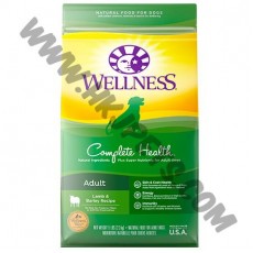 Wellness 狗糧 Complete Health 成犬 羊肉燕麥配方 (5磅)