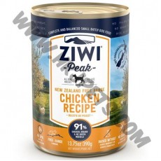 ZiwiPeak 狗料理罐頭 放養雞配方 (390克)