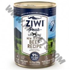ZiwiPeak 狗料理罐頭 牛肉配方 (390克)