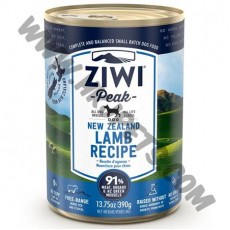 ZiwiPeak 狗料理罐頭 羊肉配方 (390克)