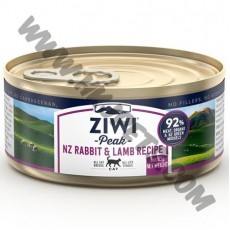 ZiwiPeak 貓料理罐頭 兔肉及羊肉配方 (85克)