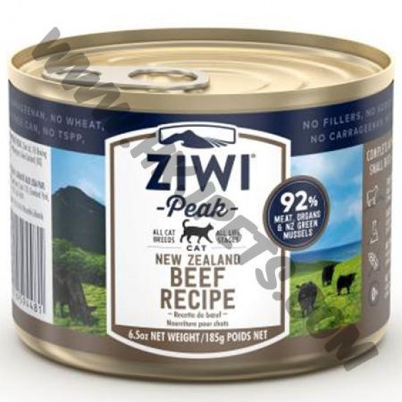 ZiwiPeak 貓料理罐頭 牛肉配方 (185克)