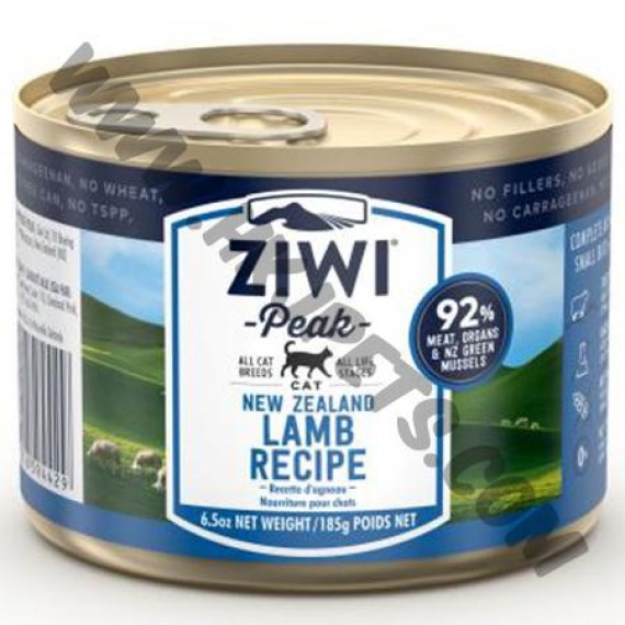 ZiwiPeak 貓料理罐頭 羊肉配方 (185克)