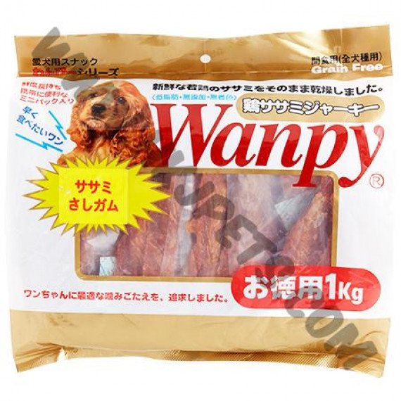 Wanpy 雞肉牛筋支 (1公斤)
