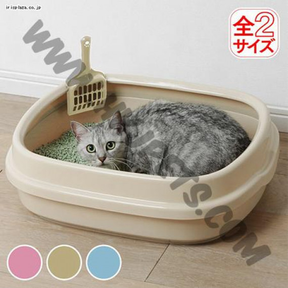 IRIS 日本 NE-550 11M 開放式貓廁 (粉紅色)