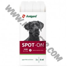 Amigard 安格 Spot-On 天然防蝨滴 (30公斤以上犬隻適用，3支裝)