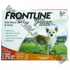 Frontline Plus (10公斤以下狗用，三支裝)