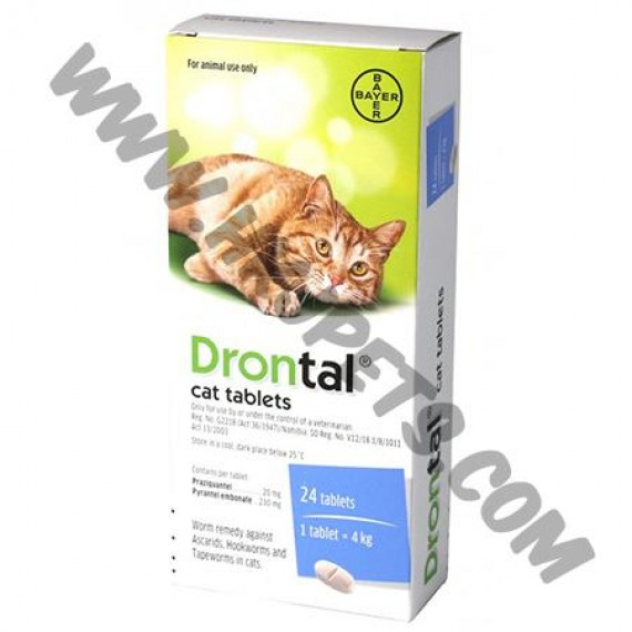 Drontal Plus 貓 (4公斤)
