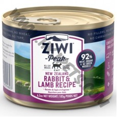 ZiwiPeak 貓料理罐頭 兔肉及羊肉配方 (185克)
