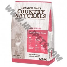 Country Naturals 無穀物 全貓 三文魚配方 Salmon Meal (161，3磅)