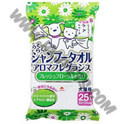 Super Cat 抺身巾 (清新花香味，25片)