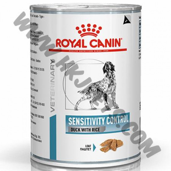 Royal Canin Prescription Diet 狗罐頭 Sensitivity Control 過敏控制配方 (鴨肉，410克)