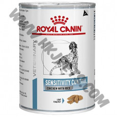 Royal Canin Prescription Diet 狗罐頭 Sensitivity Control 過敏控制配方 (雞肉，410克)