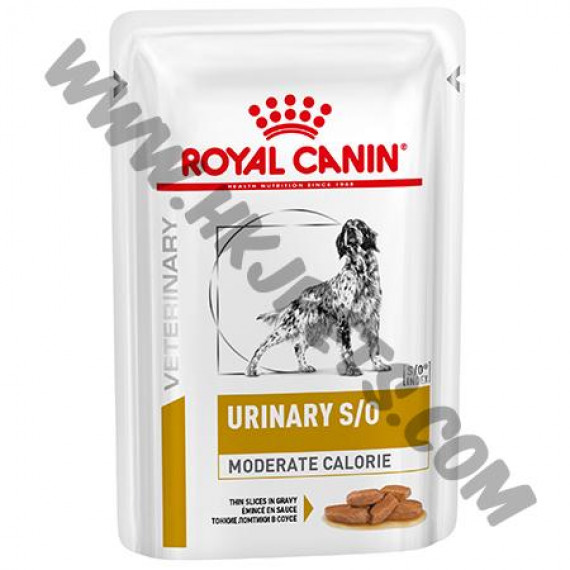 Royal Canin Prescription Diet 狗袋裝濕糧 Urinary Moderate Calorie 泌尿道配方 適度卡路里 (100克)