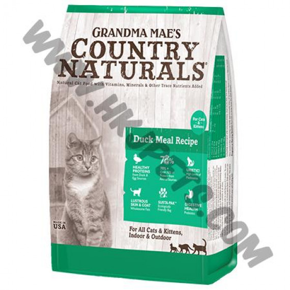 Country Naturals 全貓 鴨肉配方 Duck Meal (347，12磅)