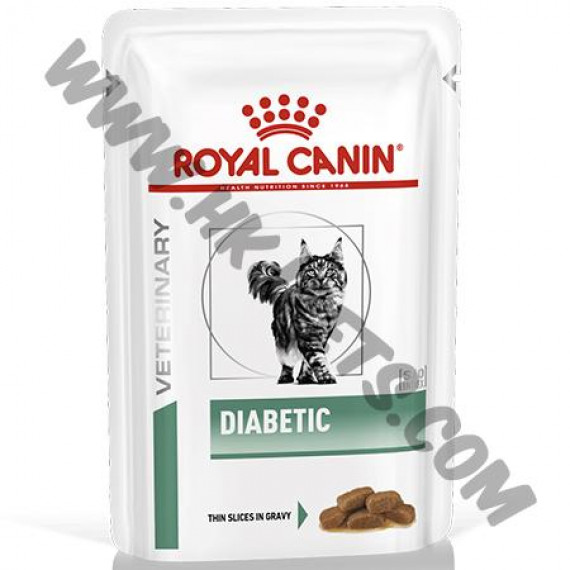 Royal Canin Prescription Diet 貓袋裝濕糧 Diabetic 糖尿病配方 (85克) 