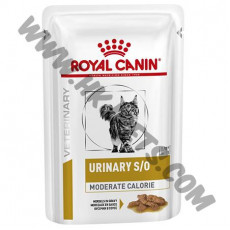Royal Canin Prescription Diet 貓袋裝濕糧 Urinary Moderate Calorie 泌尿道配方 適度卡路里 (85克)