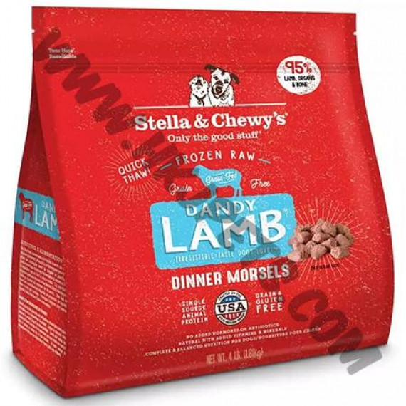 Stella & Chewy's 狗狗 冷凍生肉 Morsels 羊肉配方 (4磅)
