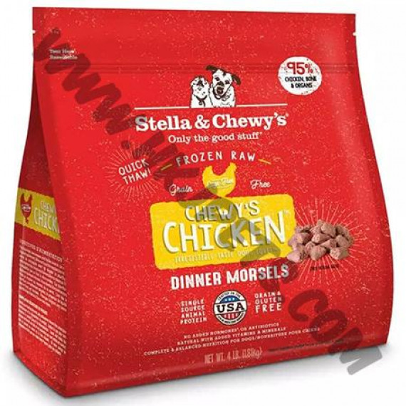 Stella & Chewy's 狗狗 冷凍生肉 Morsels 雞肉配方 (4磅)