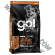 GO! Solutions 狗乾糧  Sensitivities L.I.D. 無穀物 鹿肉配方 (22磅)