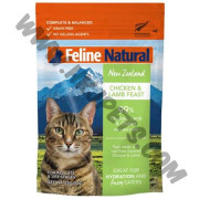 Feline Natural 貓軟包 雞肉及羊肉配方 (85克)