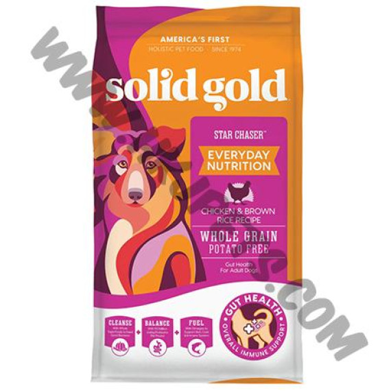Solid Gold 成犬乾狗糧 雞肉配方 (310，4磅)