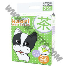 Kaori 綠茶消臭抗菌尿片 (60厘米x45厘米 22片)