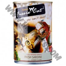 Fussie Cat 貓罐頭 純天然 沙甸魚 (3，400克) 