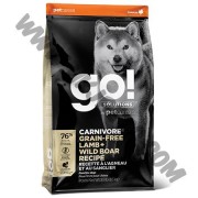 GO! Solutions 狗乾糧 Carnivore 無穀物 成犬 羊肉拼野豬配方 (3.5磅)