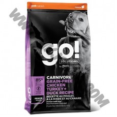 GO! Solutions 狗乾糧 Carnivore 無穀物 高齡犬配方 (3.5磅)