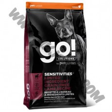 GO! Solutions 狗乾糧  Sensitivities L.I.D. 無穀物 羊肉配方 (12磅)