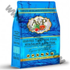 英國AVP 全鮮肉無穀物 全犬乾糧 鱈魚三文魚 (25磅)