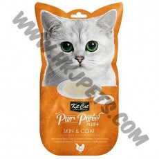 Kit Cat Purr Puree 護理系列 雞肉皮膚毛髮護理配方 (4 x15克)