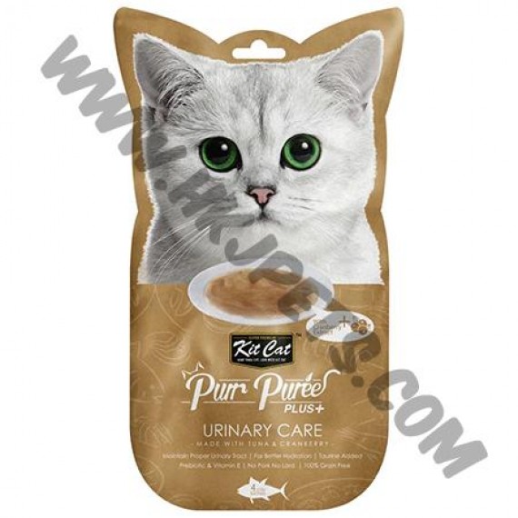 Kit Cat Purr Puree 護理系列 吞拿魚尿道護理配方 (4 x15克)