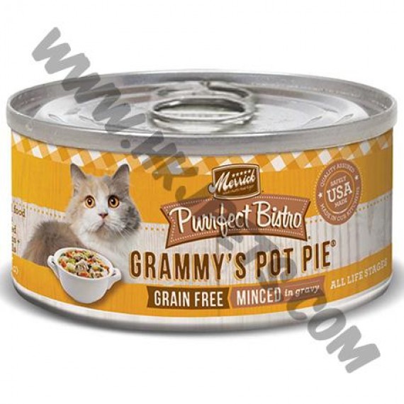 Merrick 無穀物貓罐頭 Grammy's Pot Pie 共冶一爐 (3安士)